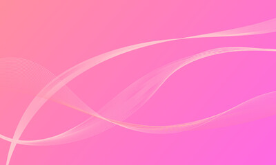 abstract pink violet lines wave curves on gradinet background