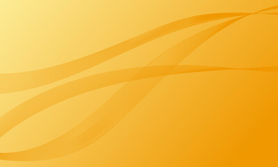orange lines wave curves with smooth gradient abstract background