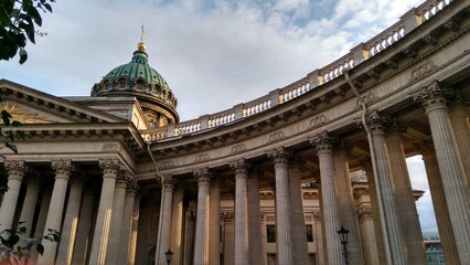 Fototapeta na wymiar Kazan Cathedral Saint Petersburg