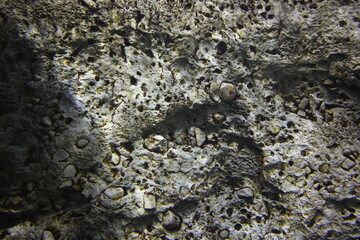stone underwater