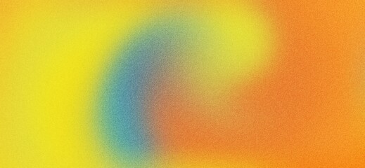 Orange yellow white , color gradient rough abstract background shine bright light and glow template empty space , grainy noise grungy texture