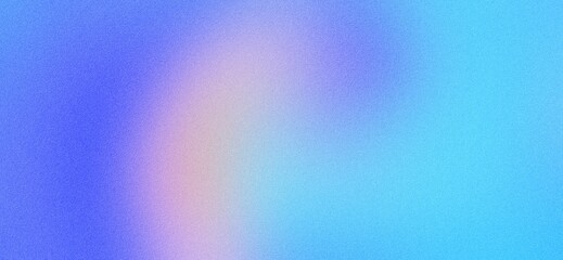 Blue purple white , color gradient rough abstract background shine bright light and glow template empty space , grainy noise grungy texture