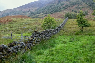 Obraz premium Highland Dry-stone Wall