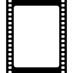 Film strip frame background illustration