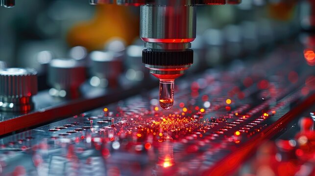 Microfluidics and lab-on-a-chip devices enable rapid and cost-effective diagnostics.