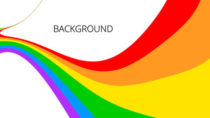 Happy pride month. Abstract rainbow design. Love is love, rainbow flag, lgbt pride. June 2024. Background template. Human rights and tolerance	