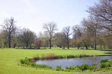 Foto op Aluminium This is a photo of Het Park in Rotterdam, Netherlands, taken in April 2024. © SANGIN