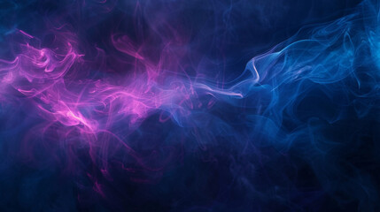 Fototapeta na wymiar A purple and blue background with a purple and blue smoke