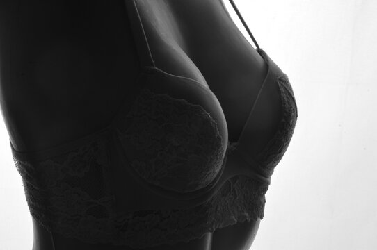 manequim silhueta  feminina corpo sexy de lingerie 