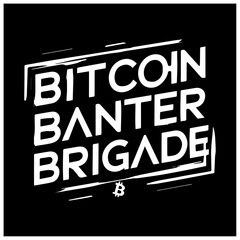 crypto typography design bitcoin banter brigade 