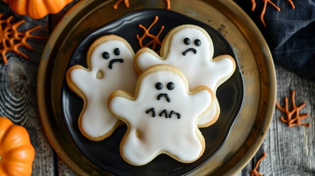 Gather 'round for a Halloween treat, where cookies meet imagination: ghosts, eyes, and witchy fingers abound