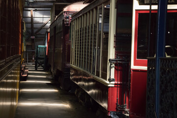 Old Trolly cars