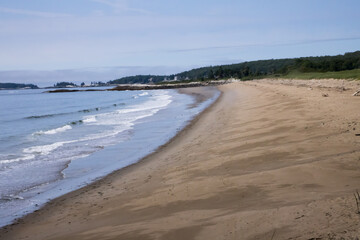 Ocean meeting the shore