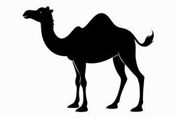 camel-silhouette-vector illustration