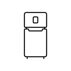 Refrigerator vector icon