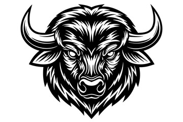 imple-bison-logo-design-illustration