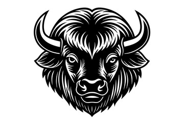 imple-bison-logo-design-illustration