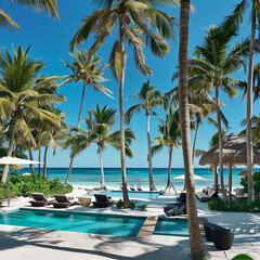 Tropical Luxury Beach Resort