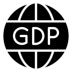 GDP Percapita glyph icon