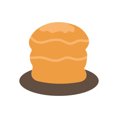 Bread icon set. Food vector