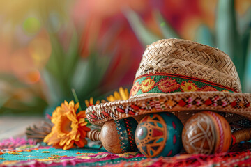 mexican symbols to celebrate Cinco de Mayo