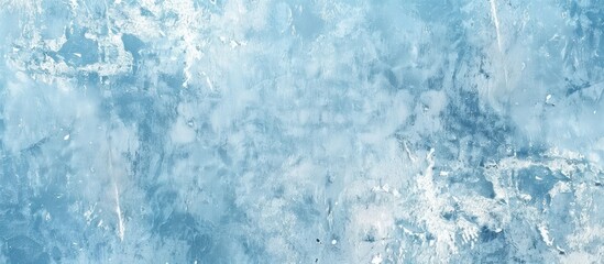 Close up of a frozen water texture resembling a blue and white marble pattern, showcasing the natural landscape of an ice cap with cumulus clouds and electric blue hues, typical of glacial landforms - obrazy, fototapety, plakaty