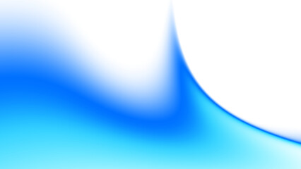 Blurred transparent gradient background. Elegant blue wavy line on Transparent png overlay background - 779783867
