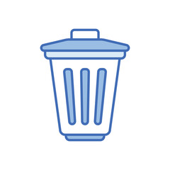 Trash Can  vector icon