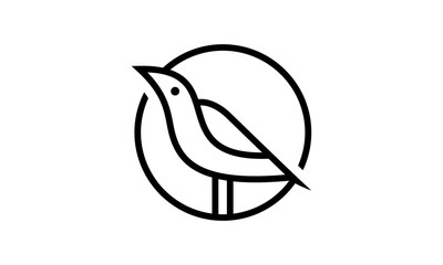 Line Bird Logo