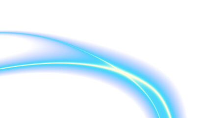 Energy lines with transparent gradient background. Elegant rainbow colours wavy line on Transparent png overlay background - 779785819