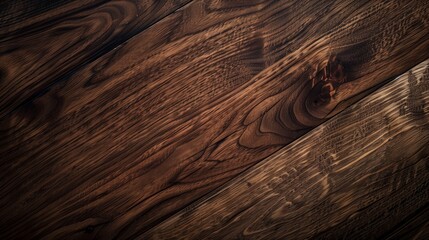 Close-up of a textured wooden surface with rich grain patterns.