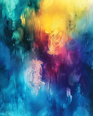 Fototapeta premium Abstract Colorful Watercolor Texture Backgrounds