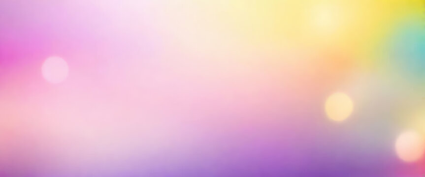 bright colourful bokeh  gradient background
