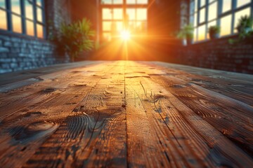 The image captures the warmth of the sun as it shines through a window, reflecting off the textured...