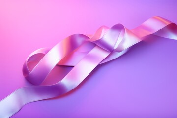 an abstract background awash in shades of pink and purple, as ribbons weave together to form a tapestry of enchantment.