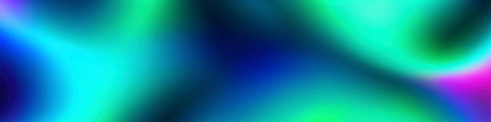 Obraz premium Abstract illustration texture turquoise gradient background for banner design, poster, website header, place for text. 