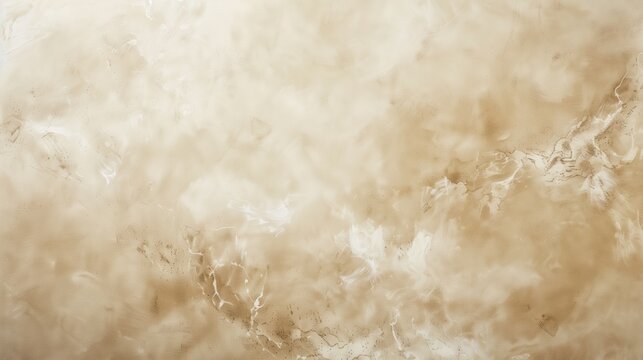 Abstract beige and brown marbled texture background