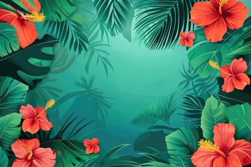 Tropical Paradise: Hawaii Banner