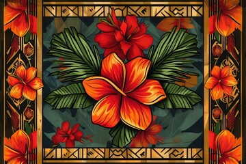 Honoring Pacific Roots: AAPI Samoan Art Banner