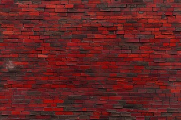 Vintage Red Brick Wall Texture, British Heritage Style