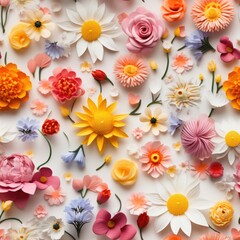 A background image that is a pattern for adding fabric or a background for bright flowers.