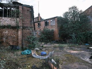 Abandoned and derelict industrial site