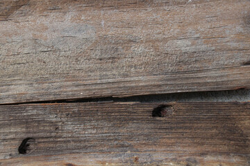 Fototapeta premium Old wooden texture for background that has natural cracks.