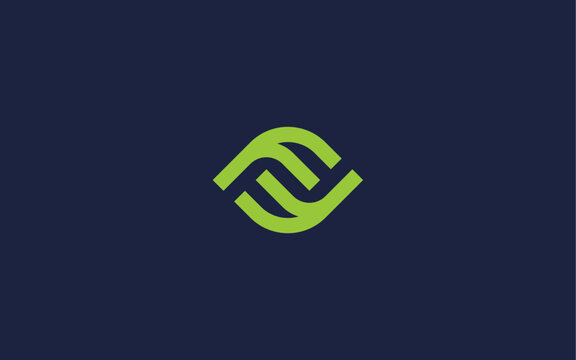 letter ff with leaves logo icon design vector design template inspiration