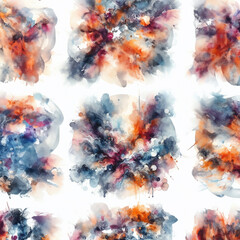 Vibrant Kaleidoscope: Unleashing the Captivating Beauty of Modern Abstract Textures