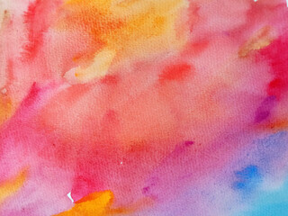 Abstract watercolor background. Fluid painting abstract texture. Colorful gradient