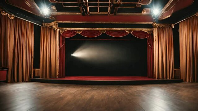 Dramatic Elegance: The Aesthetic Beauty of a Theater Stage