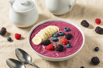 Homemade Healthy Berry Smoothie Bowl - 779824040