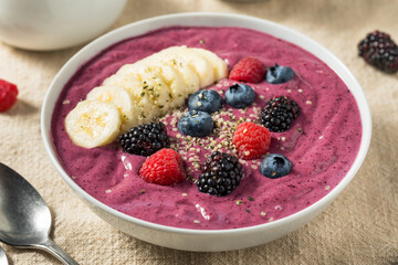 Homemade Healthy Berry Smoothie Bowl - 779824082