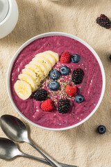 Homemade Healthy Berry Smoothie Bowl - 779824239